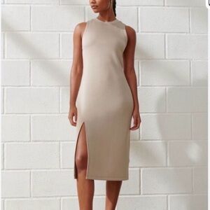 YPB Sleeveless Beige Dress